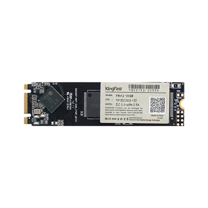 Ổ cứng gắn trong SSD KINGFAST F8N 512GB M.2 2280 PCIe NVMe Gen 3x4 (Đọc 1850MB/s - Ghi 1600MB/s) - (F8N-512B)